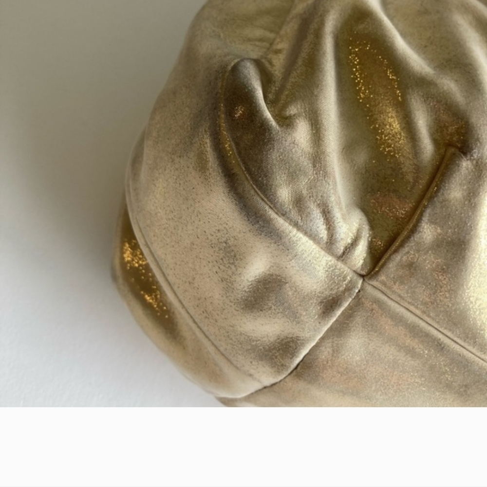 Coach Metallic Gold Shoulder Bag - Picture 9 of 11